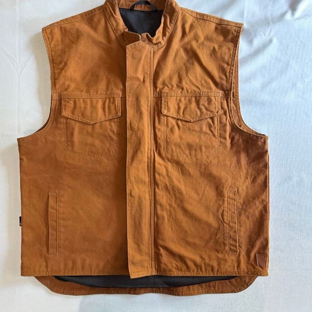 Mile Zero Canvas Vest Large Men’s Unisex